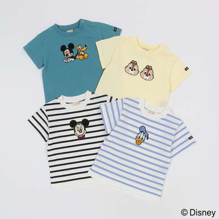 [Disney] Character Motif T-Shirt,Black, medium image number 10