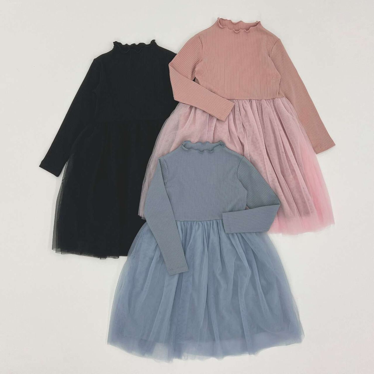 [Halloween] Tulle Docking Dress,Blue gray, large image number 11