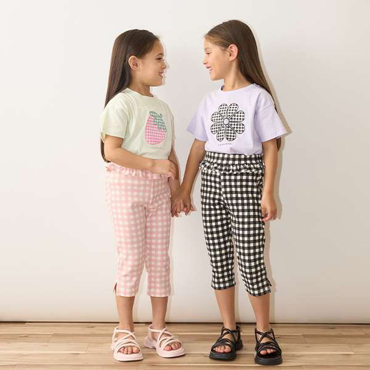 Tomo Pants Side Slit 7/8 Capri Pants,Beige, large image number 10