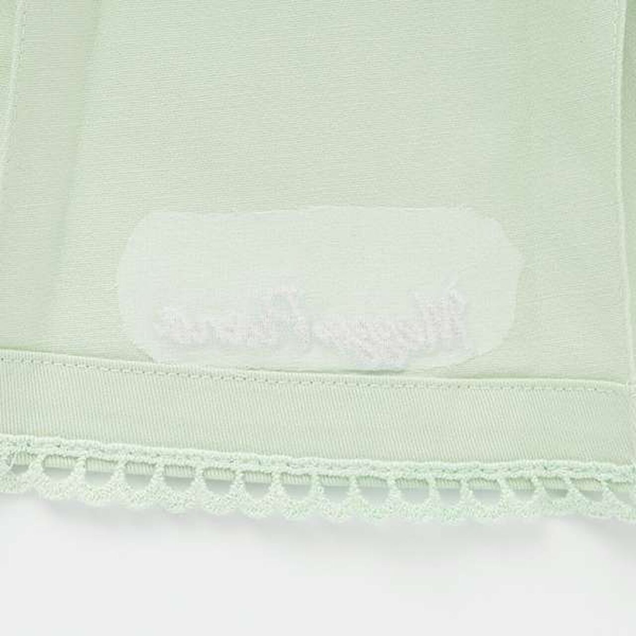 Wide Belt Box Pleats Skirt with Shorts,Mint, large image number 8