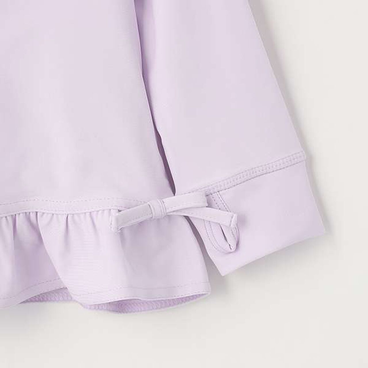 [SWIM] Frill Rash Guard,Lavender, large image number 10