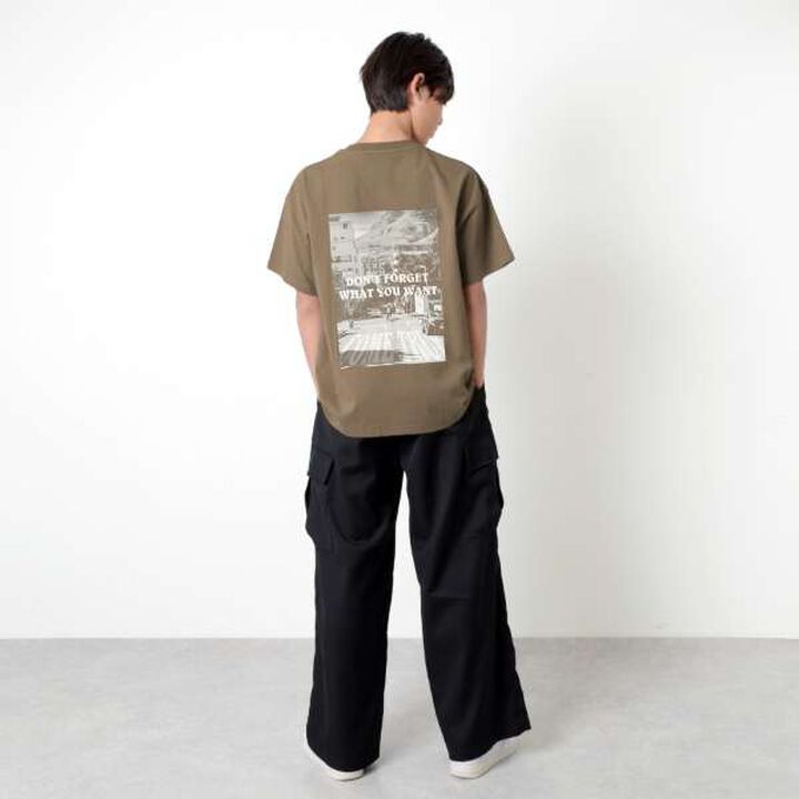 Assorted Photo Short Sleeve T-Shirt,Navy, medium image number 13