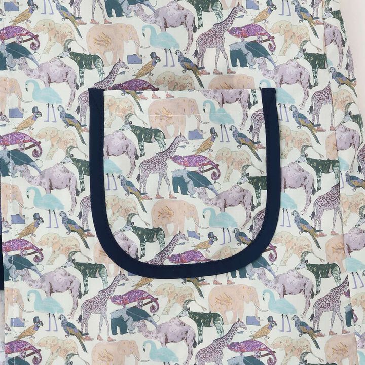 Queue for the Zoo Raincoat,Blue, medium image number 4