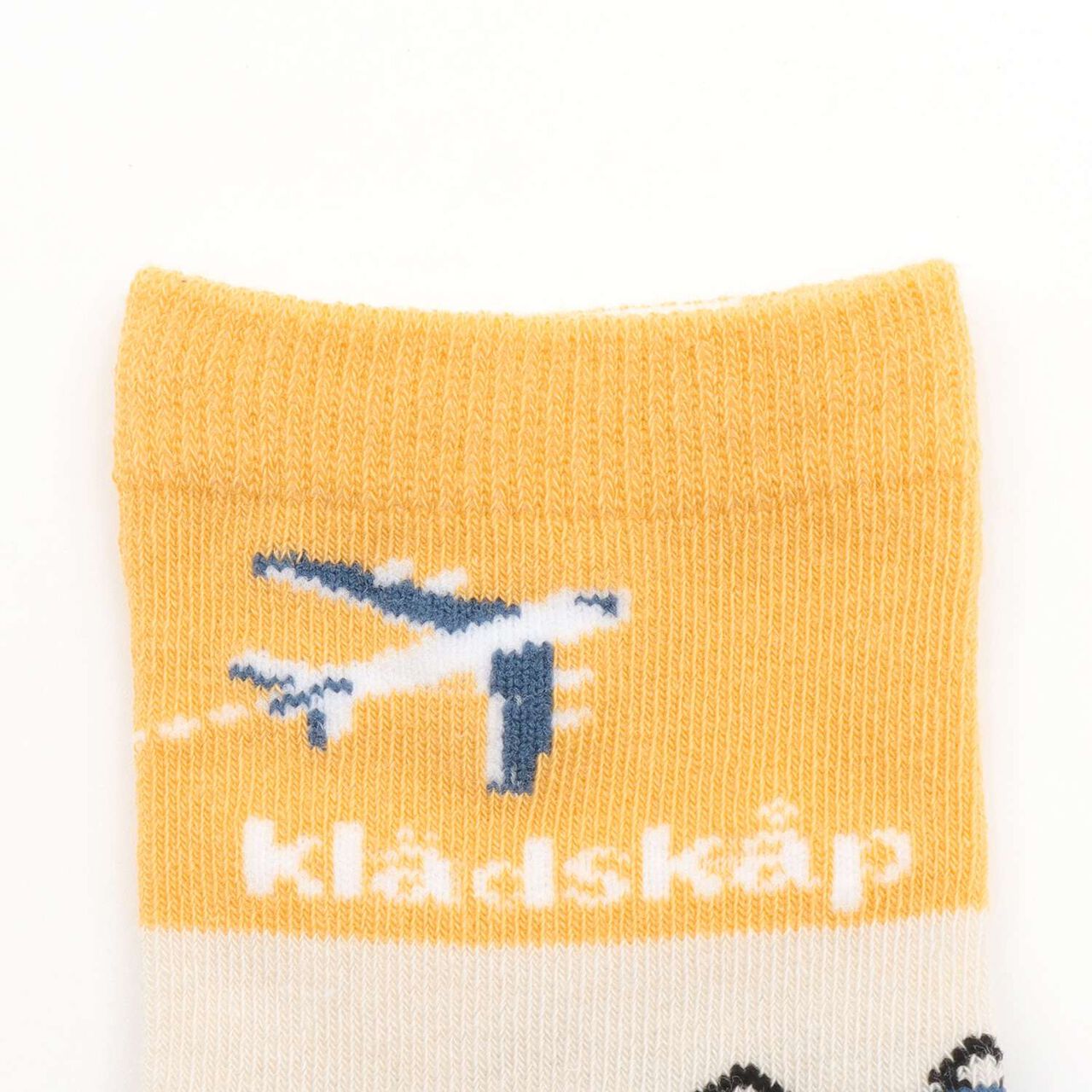 [Restock] Sky and Train Journey Crew Socks,Blue green, large image number 2