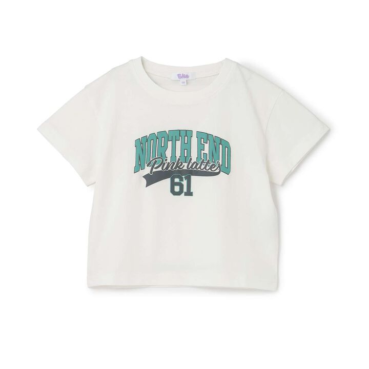 [Narumiya Exclusive] College Number Raised Print T-Shirt,Off white, medium image number 8
