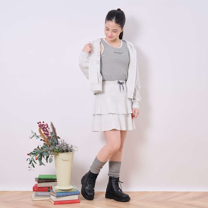 Smooth Logo Parka,Smoke white, medium image number 11