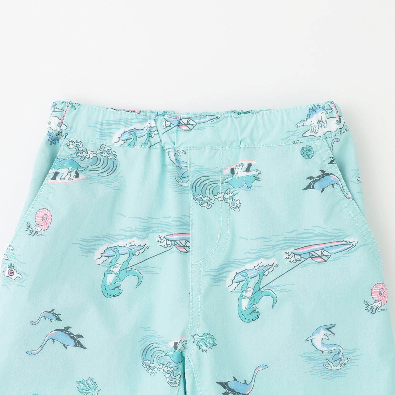 [Restock] All-Over Pattern 5-Short Pants,Blue, large image number 2