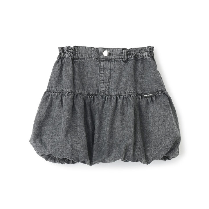 Balloon Tiered Skirt,Blue, medium image number 4