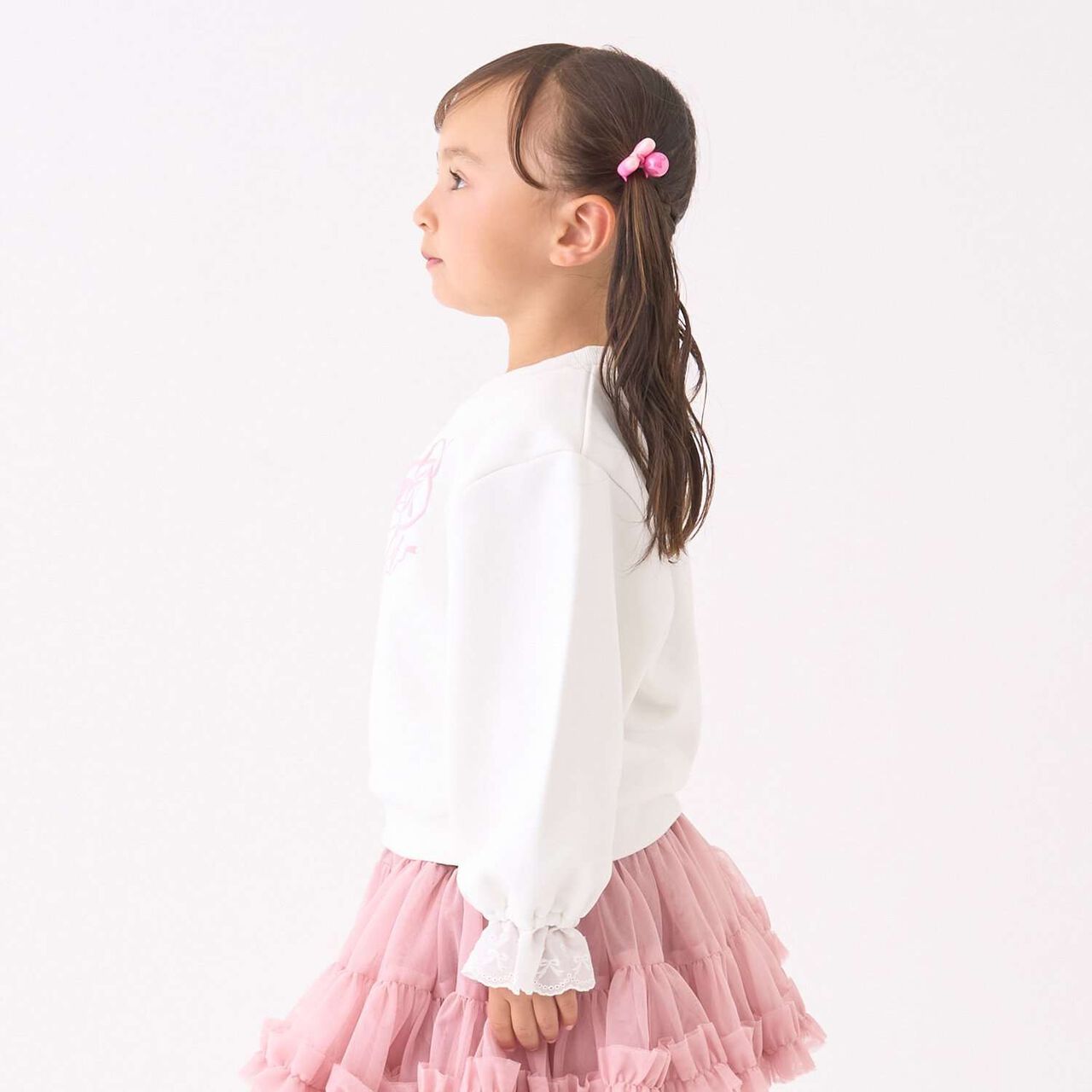 [Lycee Mine Ballet Series] Cuff Lace Sweatshirt,Cream, large image number 19