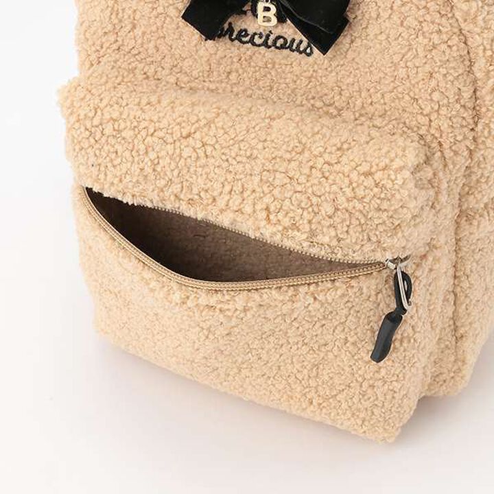 Bear Ear Boa Backpack,Off white, medium image number 8