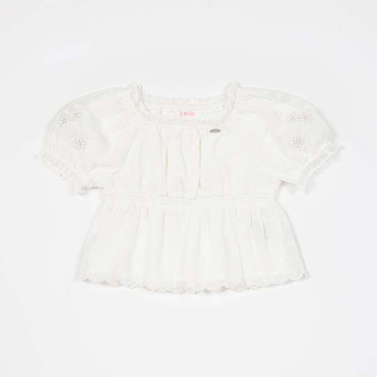 Sheer Blouse,Off white, large image number 1