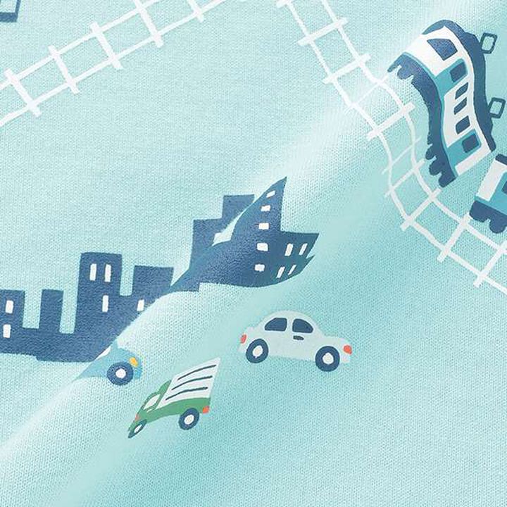 Train Animal Amusement Park Long-Sleeve T-Shirt,Light blue, medium image number 6