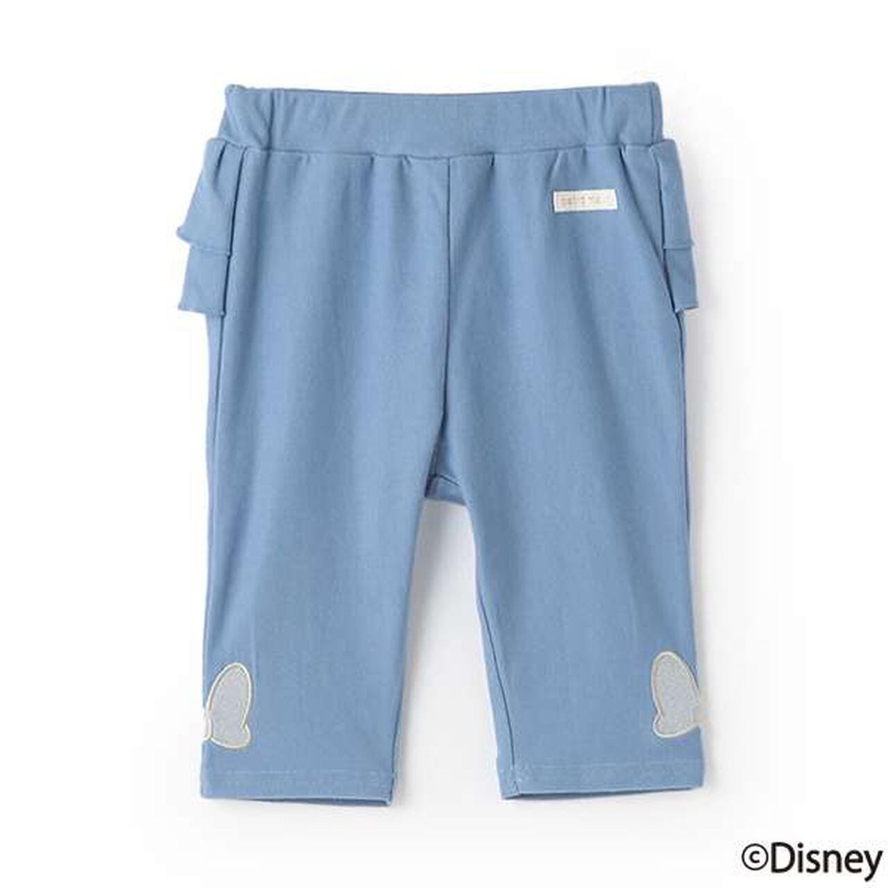 [Disney] Side Ribbon 7/8 Length Leggings,Sax blue, large image number 4
