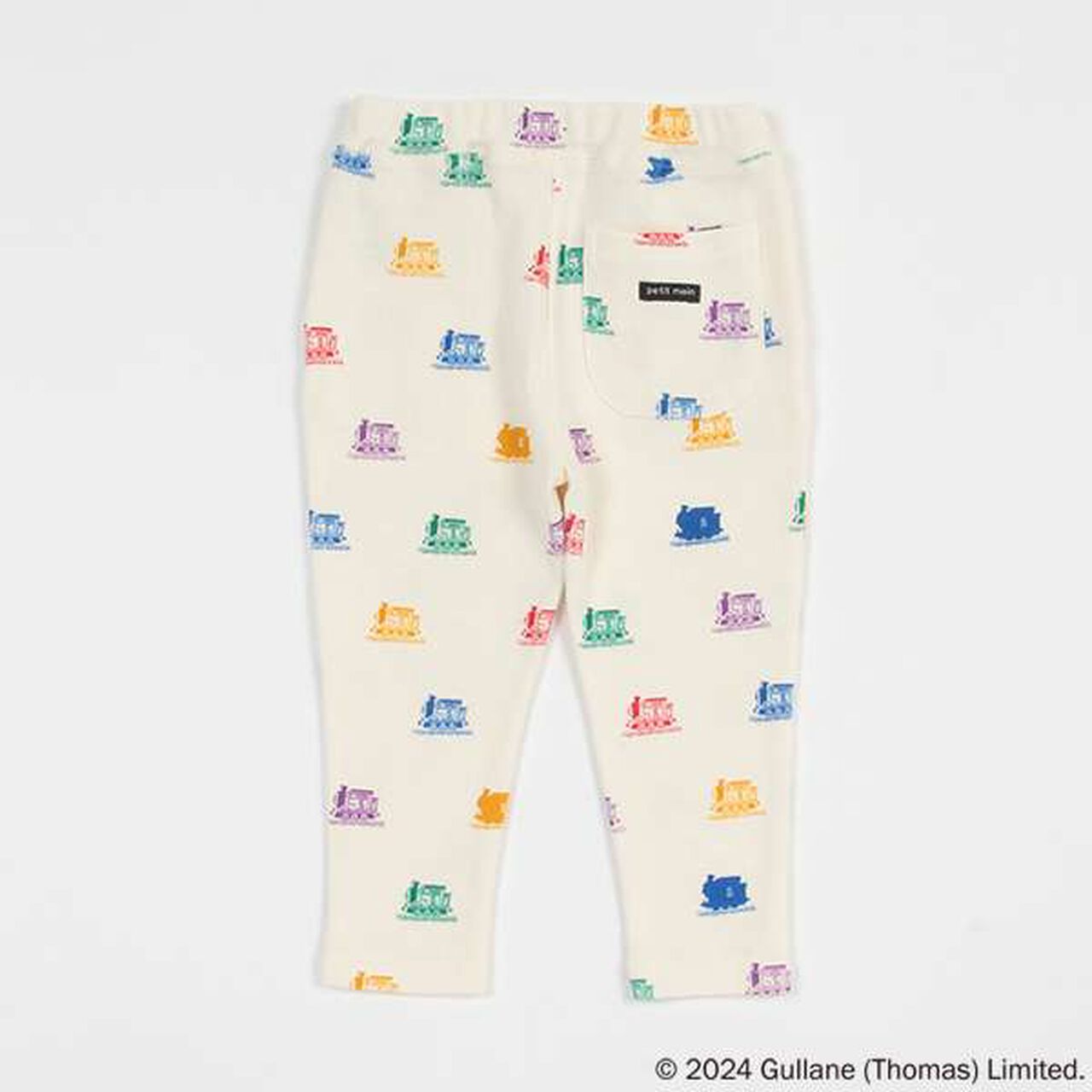 All-Over Pattern Thomas the Tank Engine Pants,Pearl white, large image number 1