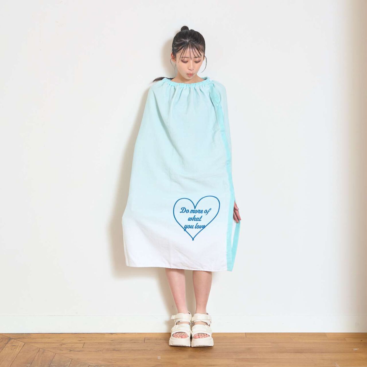 [LTXC] [SWIM] 100cm Gradient Wrap Towel,Mint, large image number 7