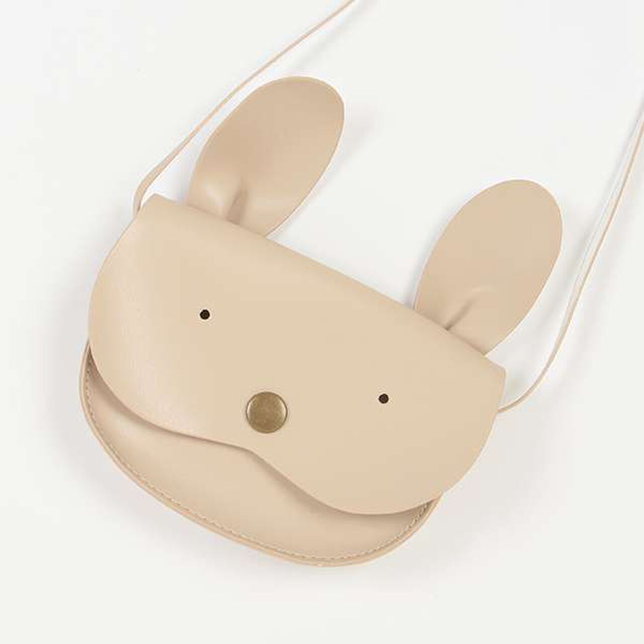 Animal Face Pouch,Gray, large image number 5