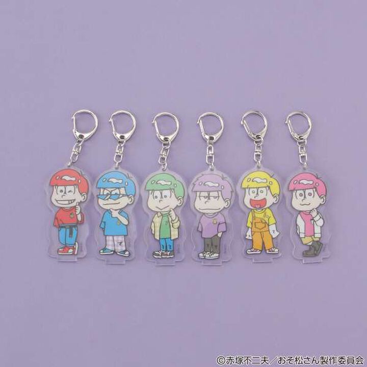 Osomatsu-San Keychain,Blue, medium image number 3