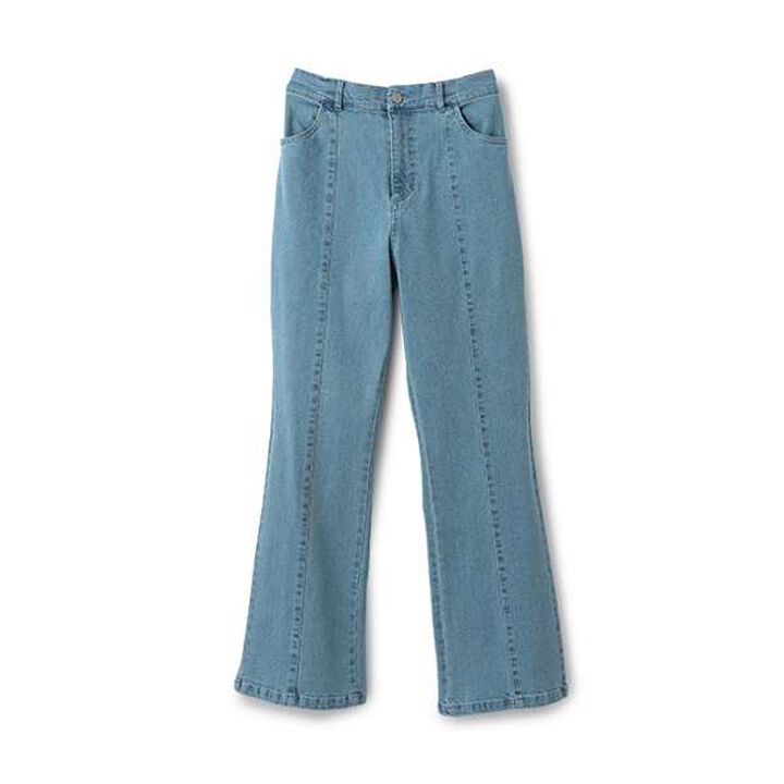 [AMI] Denim Flare Pants,Black, medium image number 13