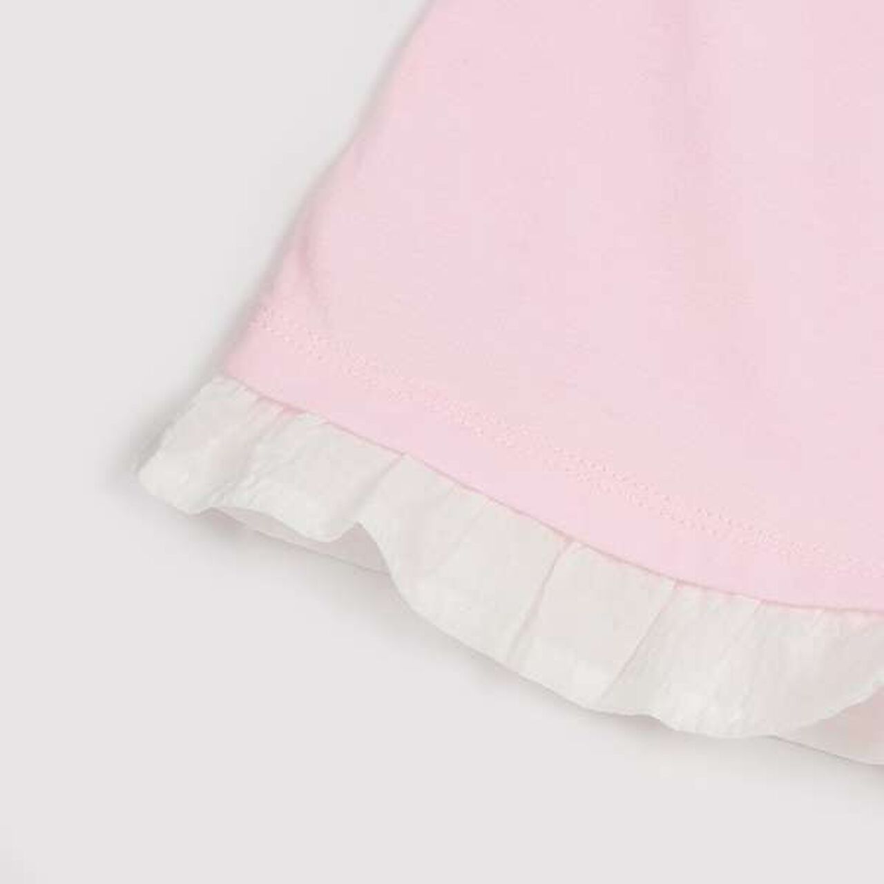 Minion Ruffle Hem T-Shirt,Off white, large image number 18