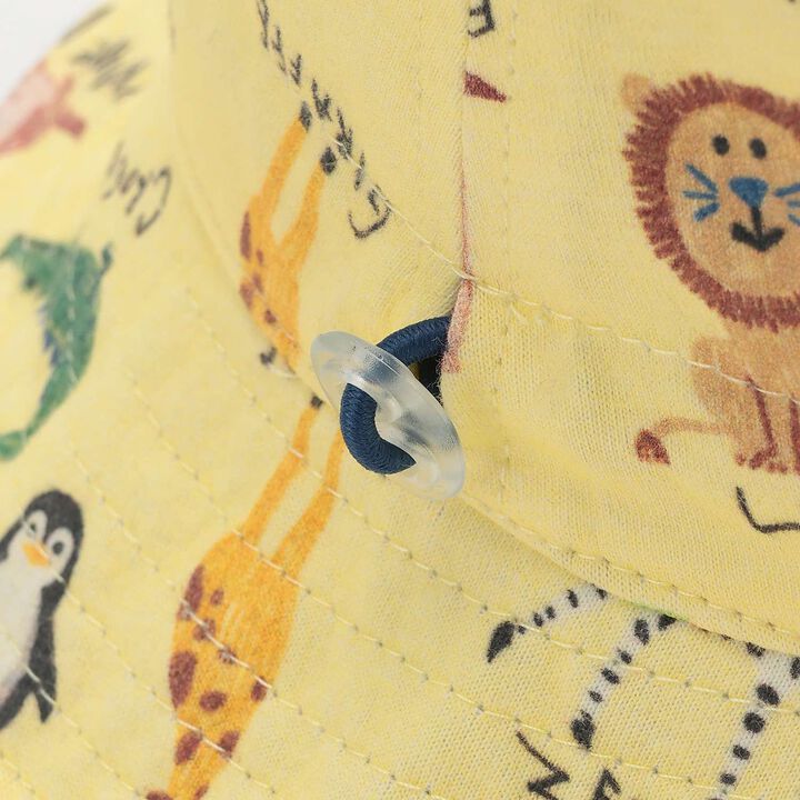 Reversible Animal Pattern Bucket Hat,Off white, medium image number 7