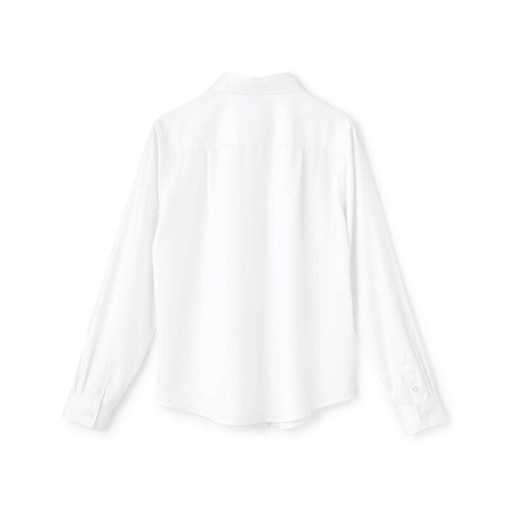 [Graduation Attire・Ceremony] [Easy Care] Tuck Blouse,Off white, medium image number 1