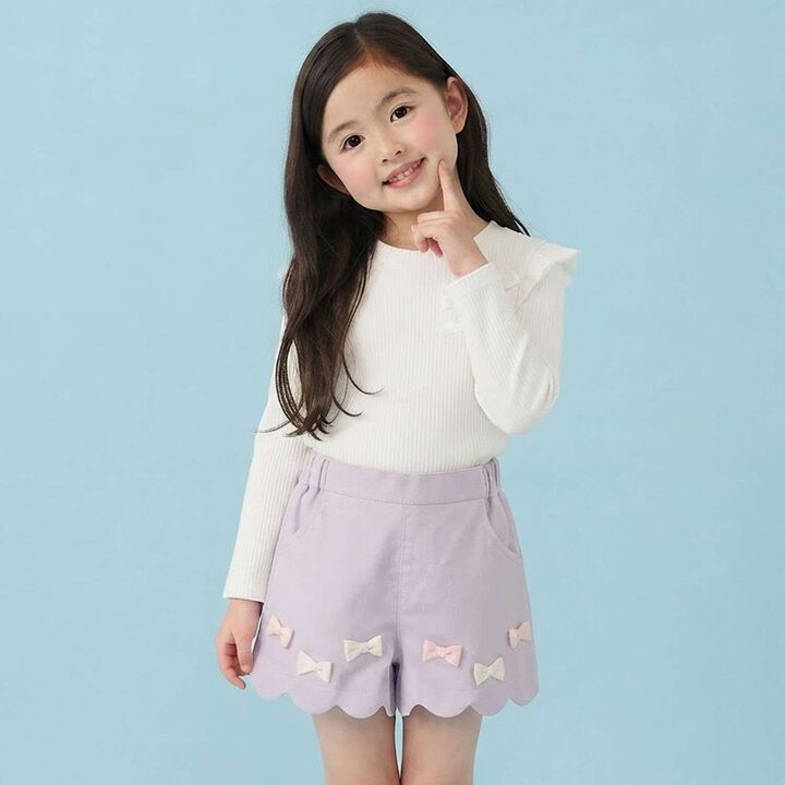 Scalloped Ribbon Shorts,, medium