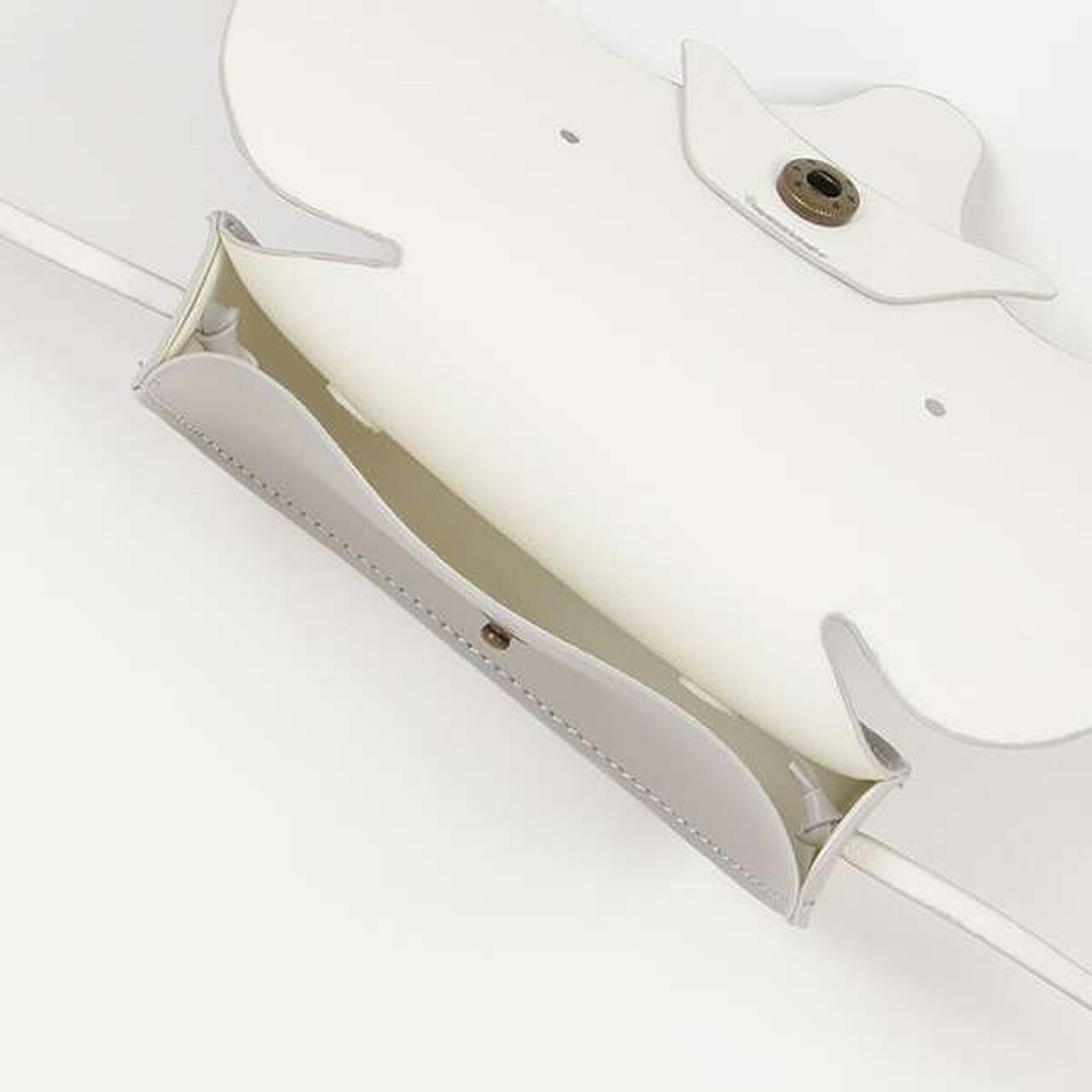 Animal Face Pouch,Gray, large image number 7