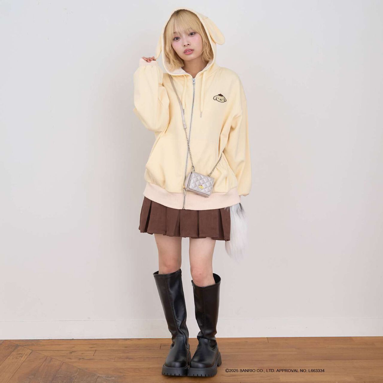 Sanrio Characters Roleplay Hoodie,Off white, large image number 15