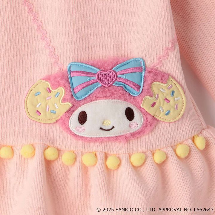 My Melody / Kuromi Small Shoulder Bag Tunic,Pink, medium image number 4