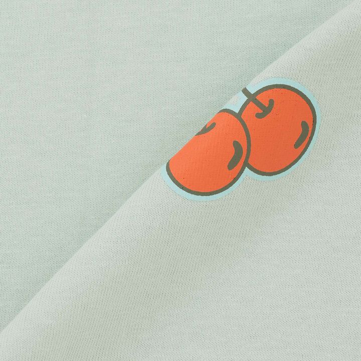 [Daily Price] 100% Cotton Patch-Style Short Sleeve T-Shirt,Ivory, medium image number 20
