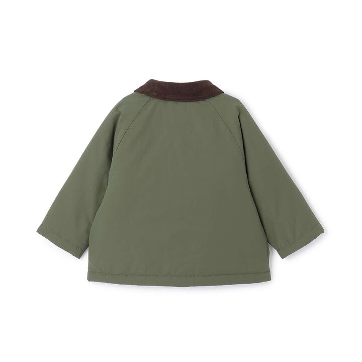 Wolf Embroidery Hunting Jacket,Khaki, medium image number 1