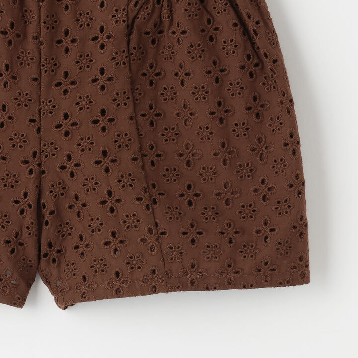 Side Gathered Lace Shorts,Orange, medium image number 17