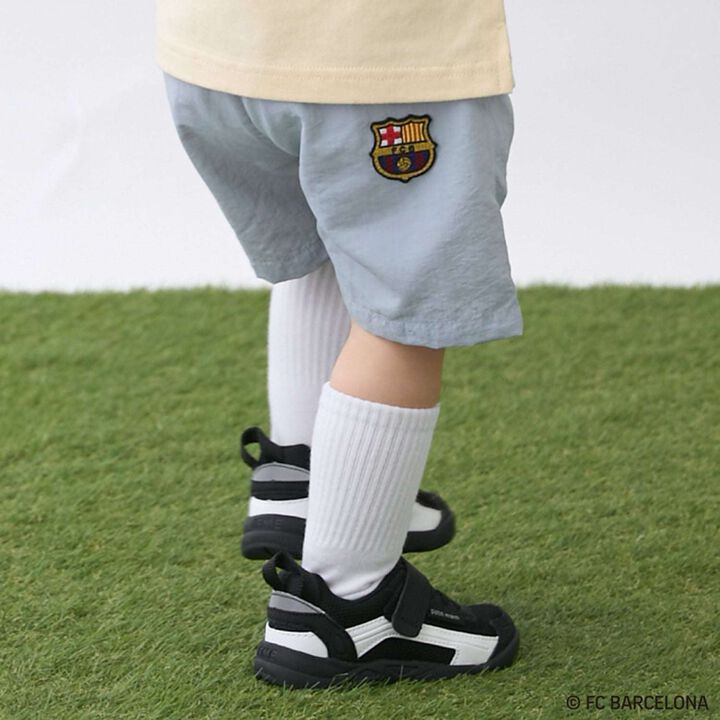 [FC BARCELONA] 布質短褲,淡卡其色, medium image number 2