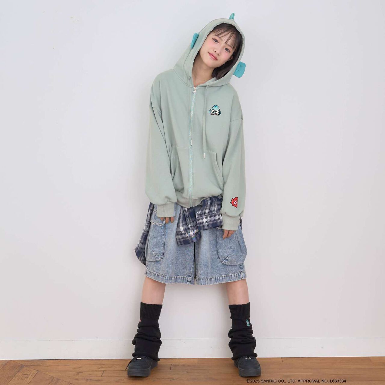 Sanrio Characters Roleplay Hoodie,Off white, large image number 19