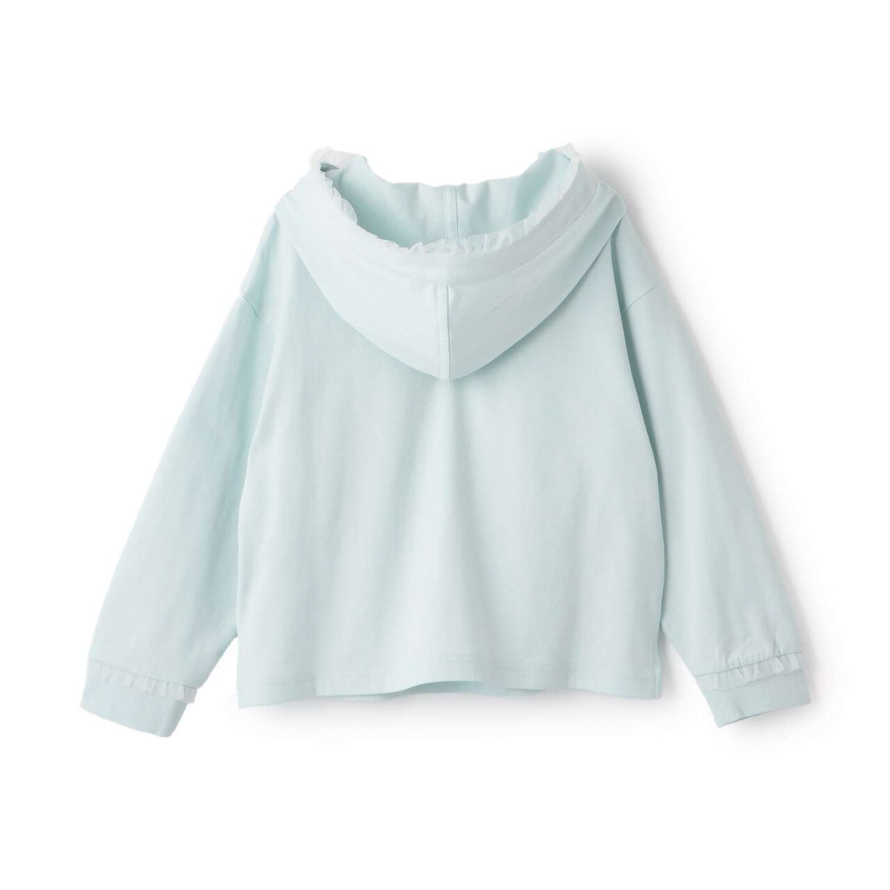 Sparkling Note Logo Parka T-Shirt,Lavender, large image number 1