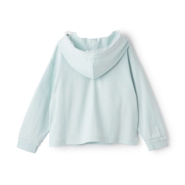 Sparkling Note Logo Parka T-Shirt,Lavender, medium image number 1