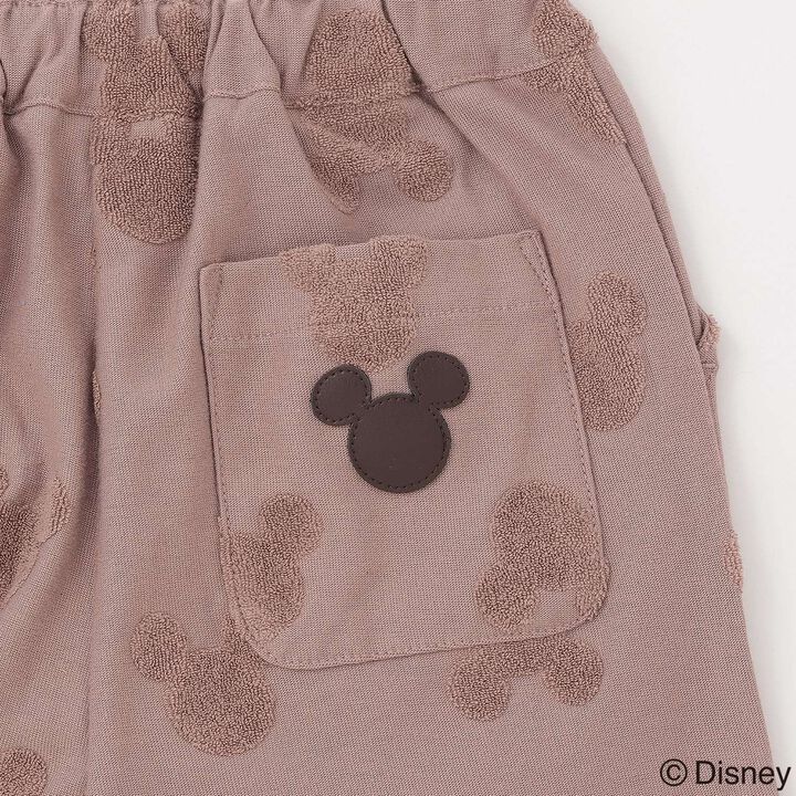 [Disney] Pile Jacquard Pattern Pants,Mocha brown, medium image number 8