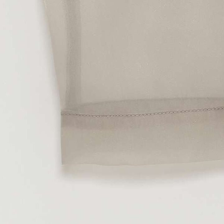 [LADIES] Sheer Shirt Jacket,White, medium image number 14