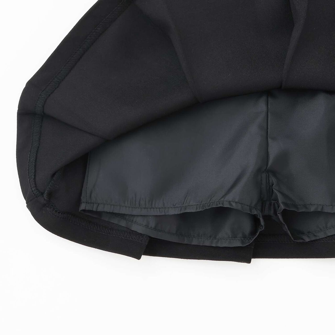 Anti-Stain Puffy Sweat Skirt / Cardboard,Sax blue, large image number 11