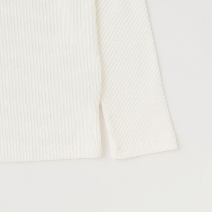 Lace-Up Ribbon Bustier & Long-Sleeve T-Shirt Set,Sax blue, medium image number 8