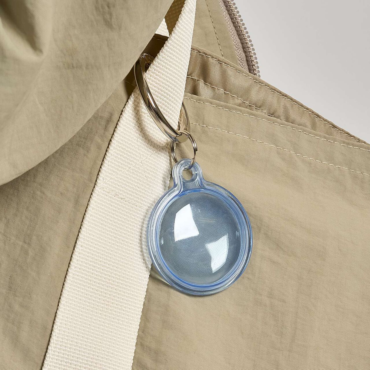 [For Preschool Use] [Safe] Smart Tag Case Charm,Sax blue, large image number 0