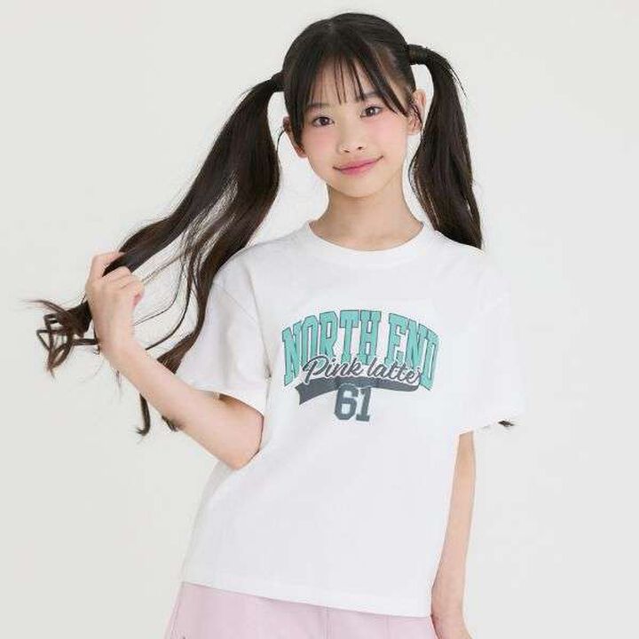 [Narumiya Exclusive] College Number Raised Print T-Shirt,, medium