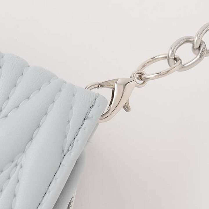 Quilted Tri-Fold Wallet,Lavender, medium image number 3