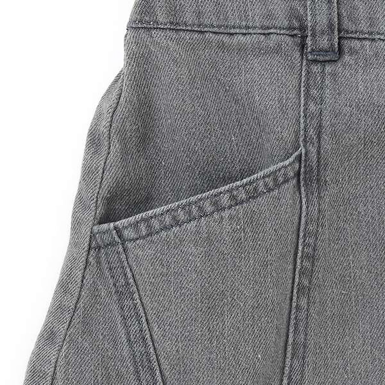 Color-Block A-Line Skirt Shorts,Ivory, large image number 3