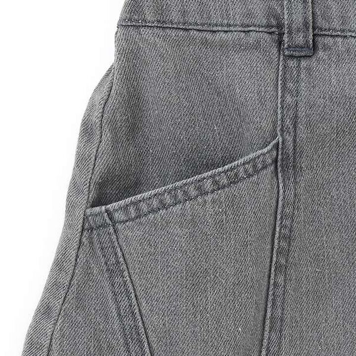 Color-Block A-Line Skirt Shorts,Ivory, medium image number 3