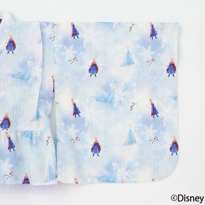 Frozen Yukata Dress [Cool Touch & Quick-Dry Absorbent],Sax blue, medium image number 8