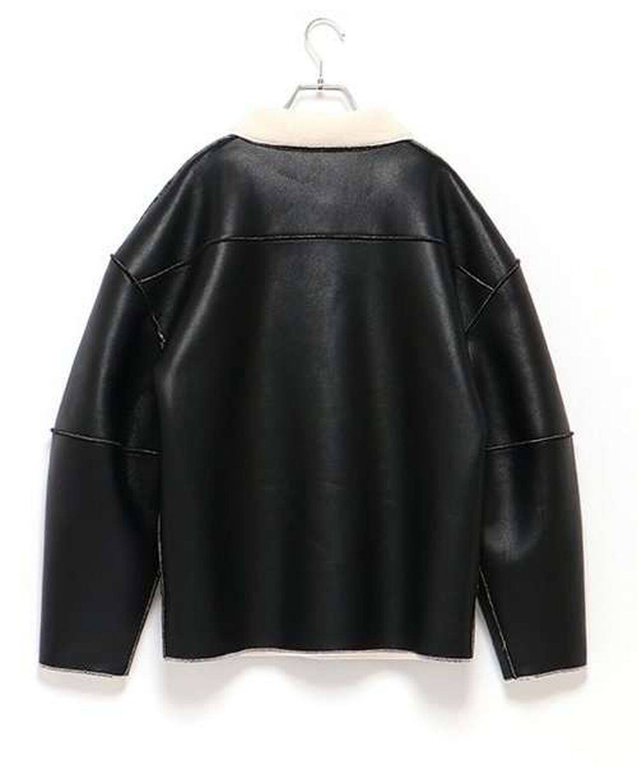 Reversible Boa Jacket,Ivory, large image number 16