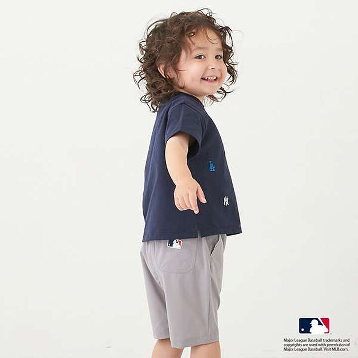 [MLB] Logo Embroidery T-Shirt,Smoke white, medium image number 12