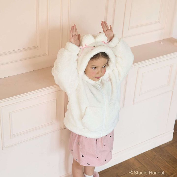 [Studio Hanul] Pam & Tarte Fluffy Zip Parka,Beige, medium image number 10