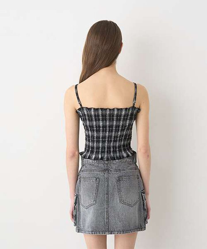 Cropped Shirt and Vest Set,Off white, medium image number 20